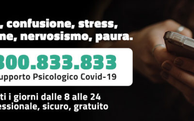 Covid-19 – Numero verde di supporto psicologico