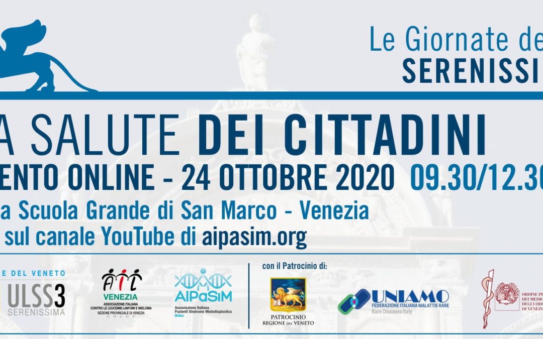 La Salute dei Cittadini, Venezia 24 ottobre 2020 – La Cronaca