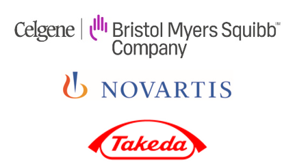 Ringraziamenti Celgene Novartis Takeda 1