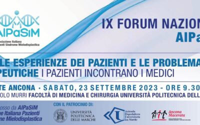 IX FORUM AIPaSiM, Torrette Ancona 23 settembre 2023