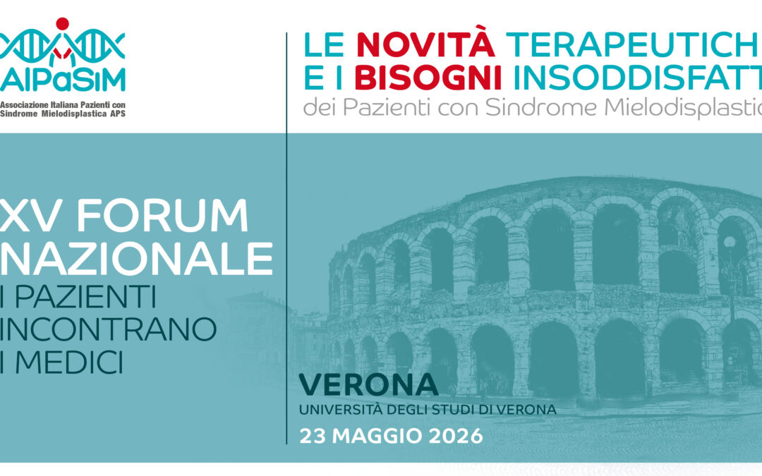AIPASIM-XV FORUM NAZIONALE, Verona 23 maggio 2026